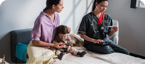 Médico a domicilio para niños Médico a domicilio EMI para niños en Bogotá